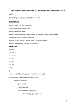 AI & ML Lab Manual for CS3491 | PDF | Statistics | Algorithms And Data ...
