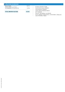 Ejemplo de Factura de Luz Endesa | PDF | Factura | Transporte