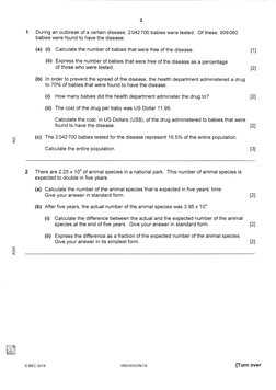 BGCSE Mathematics Paper 3 2019 | PDF | Significant Figures | Length