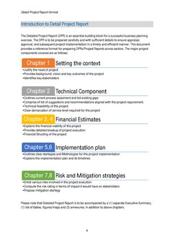 Suggestive Detail Project Report (DPR) Format | PDF | Risk | Risk ...