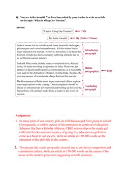 Article Writing Guide for Class 11 | PDF