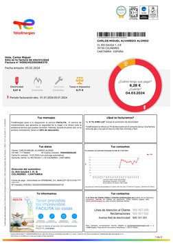 S10070000805549155000679964120240205
CARLOS MIGUEL ALVAREDO ALONSO
CL RIO SAUGA 1, 3 B
39750 COLINDRES
CANTABRIA - ESPAÑA
Hol