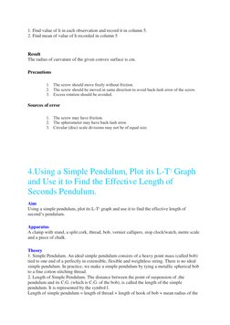 Class 11 Physics Practical Guide | PDF | Science & Mathematics