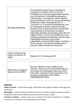 Estudo sobre Soft e Hard Skills | PDF | Gestão de recursos humanos ...