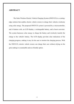 Solar Wireless EV Charging System Overview | PDF | Photovoltaics ...