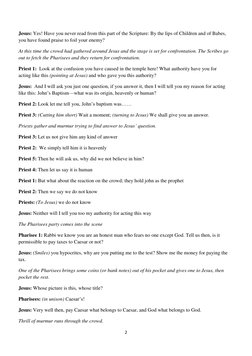 Passion Play Script for Youth | PDF | Jesus | Pontius Pilate