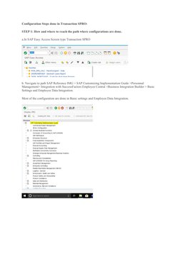 Configuring BIB for Employee Data Replication | PDF | Employment ...
