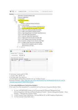 Configuring BIB for Employee Data Replication | PDF | Employment ...