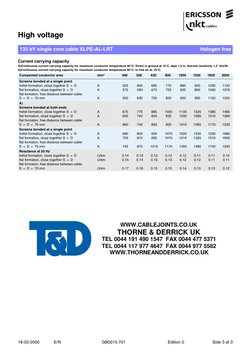 132 kV XLPE Cable Specifications | PDF | Insulator (Electricity ...