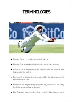 Cricket Project.pdf Cricket Project for Physical Education | PDF | Bowling (Cricket) | Cricket