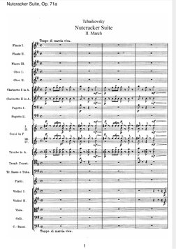7/23/2019
Tchaikovsky - Nutcracker Suite II Marche
http://slidepdf.com/reader/full/tchaikovsky-nutcracker-suite-ii-marche
1/2