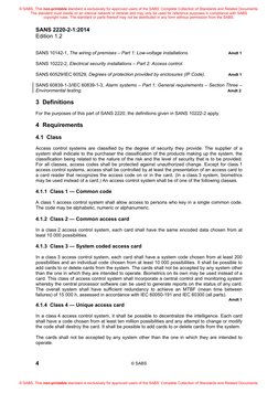 SANS 2220-2-1:2014 
Edition 1.2 
 
 
 
4 
SANS 10142-1, The wiring of premises – Part 1: Low-voltage installations. 
Amdt 1
