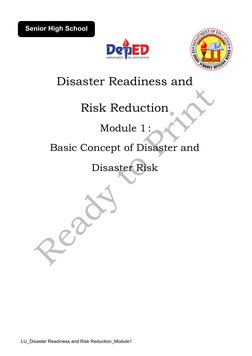 DRRR Module 1 Basic Concept of Disaster and Disaster Risk | PDF ...