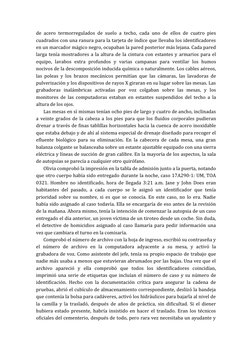 de acero termorregulados de suelo a techo, cada uno de ellos de cuatro pies
cuadrados con una ranura para la tarjeta de índic