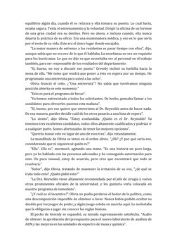 equilibrio algún día, cuando él se retirara y ella tomara su puesto. Lo cual haría,
estaba segura. Tenía el entrenamiento y l