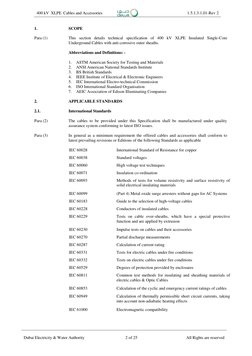 400 kV XLPE Cable Specifications | PDF | Insulator (Electricity ...