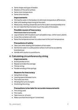 IGCSE Physics ATP Experiment Notes | PDF | Home & Garden