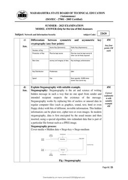 22620 Network Security Model Answers | PDF | Information Security ...