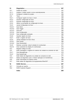15
Diagnóstico...............................................................................................
257
15.1
Anális