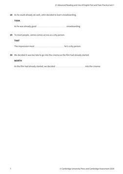 C1 Advanced Reading Practice Test 1 | PDF