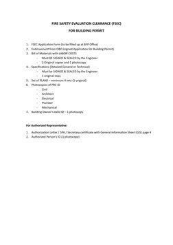 FSEC Requirements for Building Permit | PDF | Law