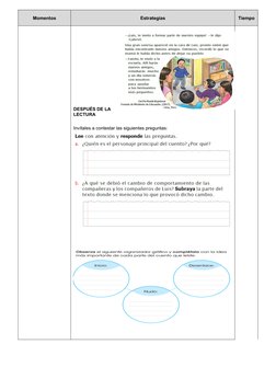 Cuento para el Primer Día de Clases | PDF | Aprendizaje | Evaluación