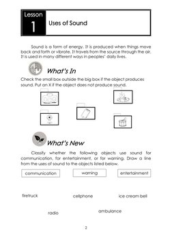 Science3 - q3 - Mod2 - Uses of Sound Light Heat | PDF | Sound | Light