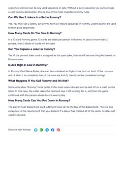 Rummoli Rules.pdf Rummy Game Rules Explained | PDF | Rummy | Tabletop Games