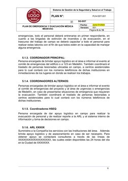 Plan de Emergencia Médica MEDEVAC | PDF | Hospital | Primeros auxilios