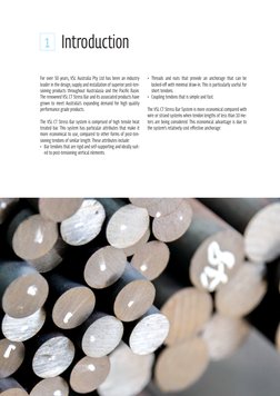 1 Introduction 
For over 50 years, VSL Australia Pty Ltd has been an industry 
leader in the design, supply and installation