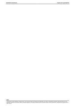 OWNER’S MANUAL
TABLE OF CONTENTS
4/16
This document and the information contained herein, is the exclusive property of Konecr