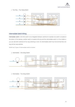 Wiring Guide for Switches and Sockets | PDF | Switch | Electrical ...