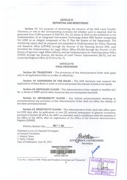 DAR Administrative Order No 04 Series of 2021 | PDF