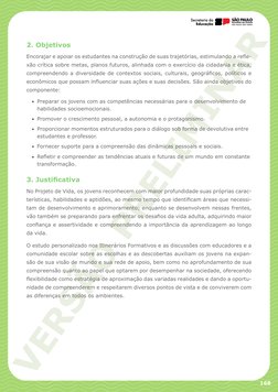 Ementa do Projeto de Vida 2024 | PDF | Aprendizado | Pedagogia