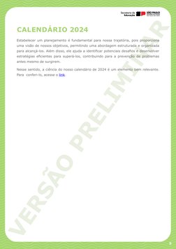 Ementa do Projeto de Vida 2024 | PDF | Aprendizado | Pedagogia