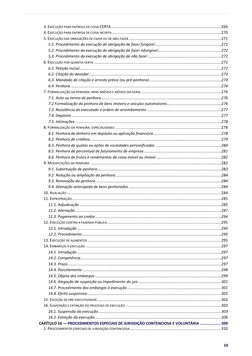 10 
3. EXECUÇÃO PARA ENTREGA DE COISA CERTA ...........................................................................
