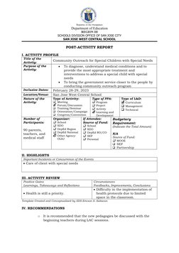 Republic of the Philippines
Department of Education
REGION III
SCHOOLS DIVISION OFFICE OF SAN JOSE CITY
SAN JOSE WEST CENTRAL