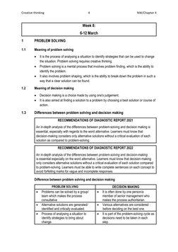 Grade 12 Creative Thinking & Problem Solving | PDF | Creativity ...
