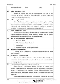 CRM Lecture Notes for MBA Students | PDF | Customer Relationship ...