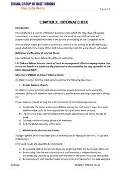 Inside Checks Understanding Internal Check in Auditing | PDF | Cheque | Audit