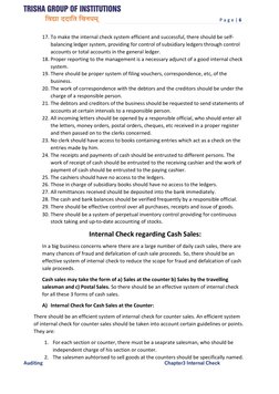 Inside Checks Understanding Internal Check in Auditing | PDF | Cheque | Audit