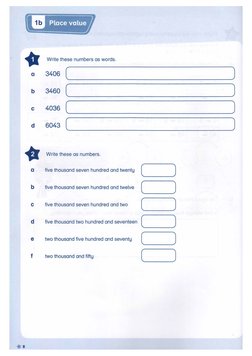Rising Star Maths Workbook Paul Broadbent Grade 3 | PDF