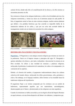carácter divino, donde toda ella es la manifestación de los dioses y de ellos mismos se
encuentran presentes en ella. 
Sus cr