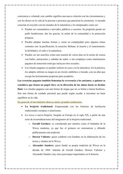 conciencia a voluntad, este cambio significa una nueva relación con las circunstancias y
con los dioses en la vida de la pers