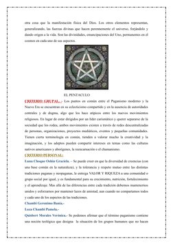 otra  cosa  que  la  manifestación  física  del  Dios.  Los  otros  elementos  representan,
generalizando, las fuerzas divina