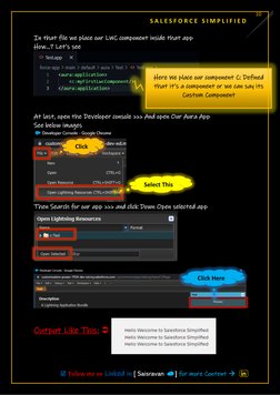 S A L E S F O R C E   S I M P L I F I E D                       
 
☑️ Follow me on Linked in [ Saisravan ☁️] for more Content