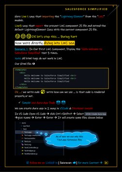 S A L E S F O R C E   S I M P L I F I E D                       
 
☑️ Follow me on Linked in [ Saisravan ☁️] for more Content