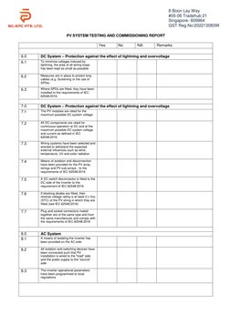 PV System Testing & Commissioning Report | PDF | Direct Current ...