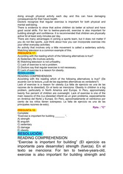 doing  enough  physical  activity  each  day  and  this  can  have  damaging
consequences for their future health. 
Doctors