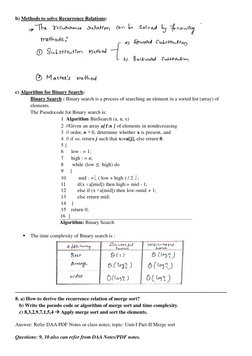 DAA Question Bank with Answers | PDF | Dynamic Programming | Time ...